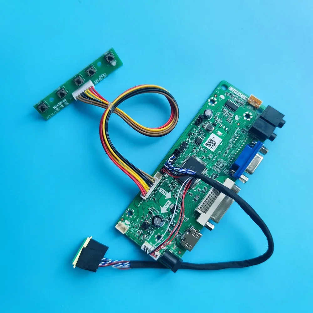 Work for LTN156AT02 1366X768 DVI LVDS Panel Screen 15.6