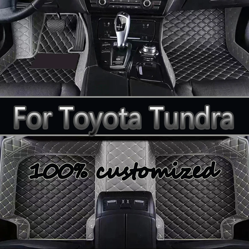 

Car floor mats for Toyota Tundra 2007 2008 2009 2010 2011 2012 2013 Custom auto foot Pads automobile carpet cover