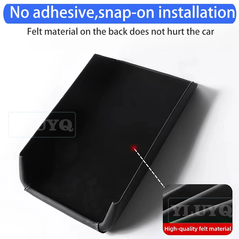 ل تسلا نموذج 3 هايلاند 2024 مسند الذراع غطاء حامي الجلود الديكور نموذج Y Juniper 2025 اكسسوارات السيارات الداخلية #6