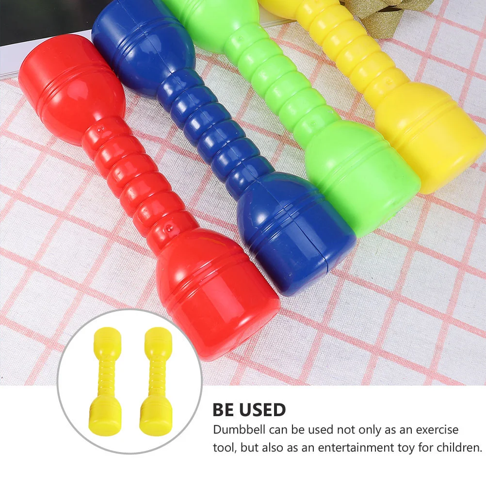 2 Pcs Children's Dumbbell Barbell Dumbbells Barbells for Kindergarten Kids Exercise Small