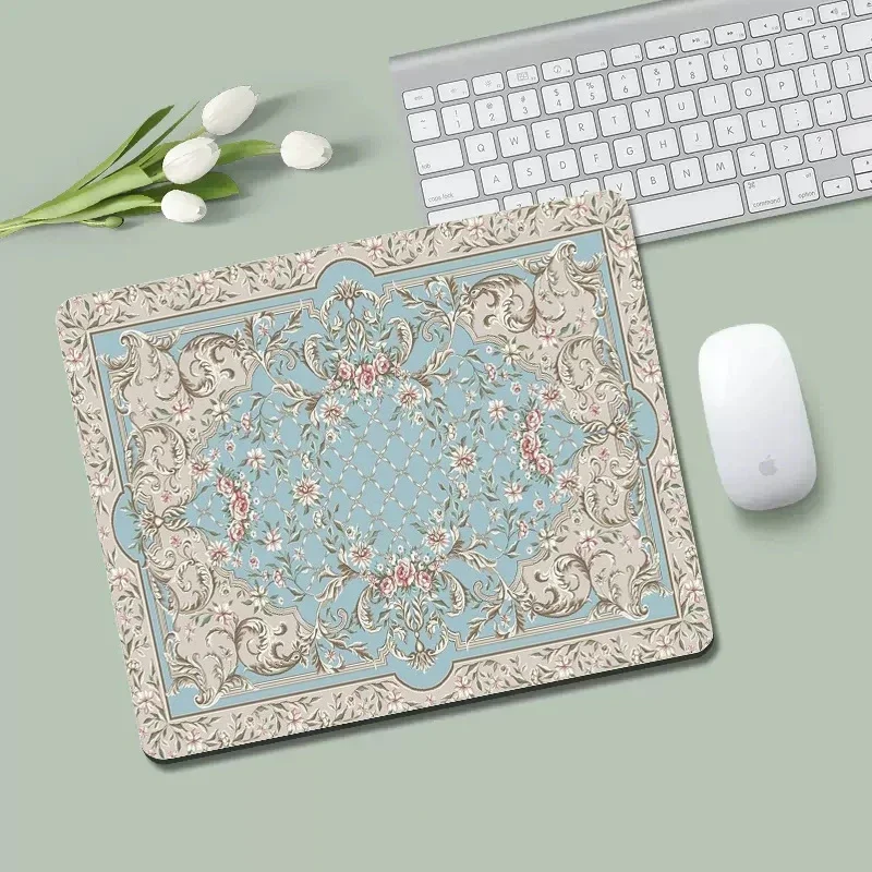 

Persian-style mouse pad small creative design anti-slip rubber carpet suitable for gamers and families high-definition printing
