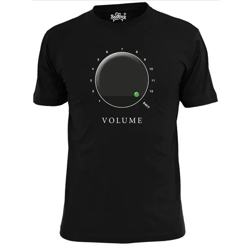 Mens Volume S--t Inspired Rock T Shirt