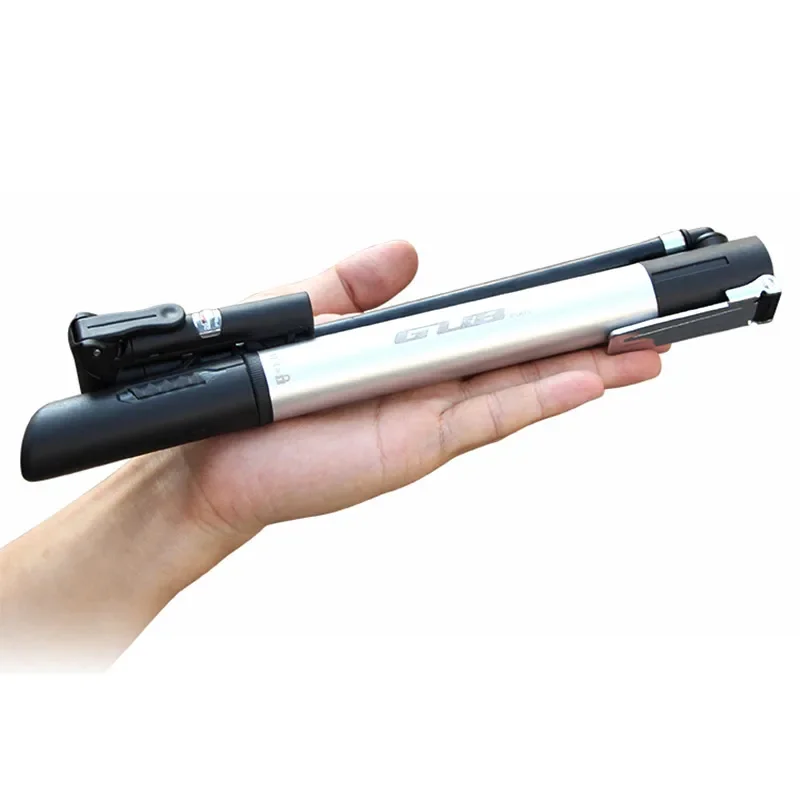 GUB دراجة مضخة المحمولة إطار دراجة منفاخ الضغط العالي سبائك الألومنيوم مع قياس الضغط بريستا شريدر صمام مضخة يدوية