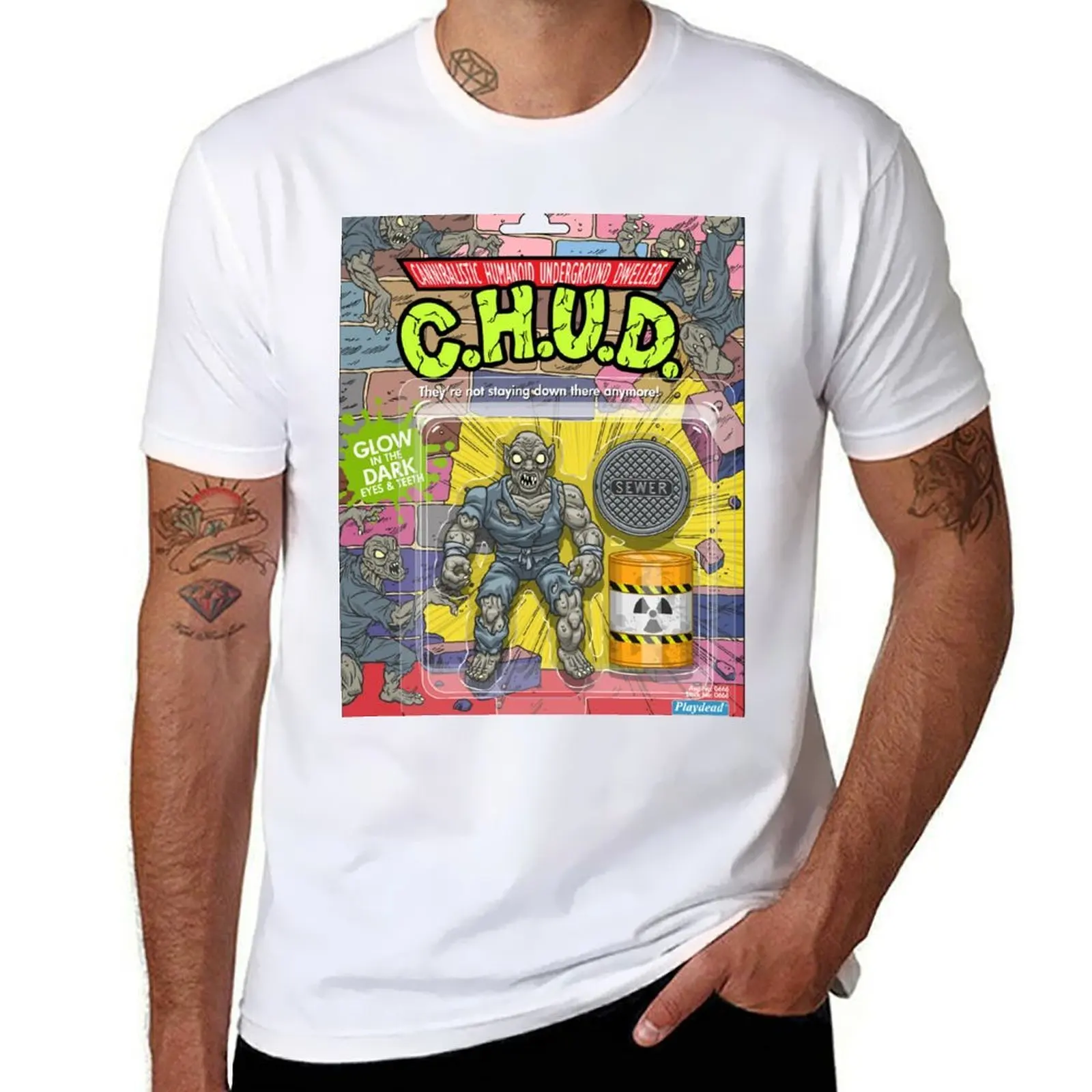 

ACTION CHUD T-Shirt t shirts for man pack cotton cotton t shirts high quality T-Shirt