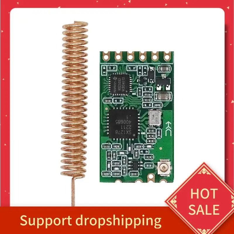 

B44C HC-14 Беспроводной модуль Lora Последовательная связь 433 МГц Прозрачная передача