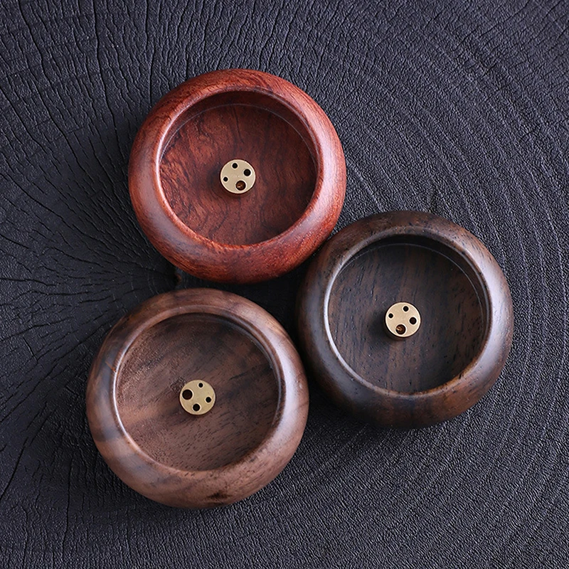 Vintage Wooden Censer Incense Stick Holder Joss Box Incense Burner Desk Table Decoration Home Teahouse Aromatherapy Furnace