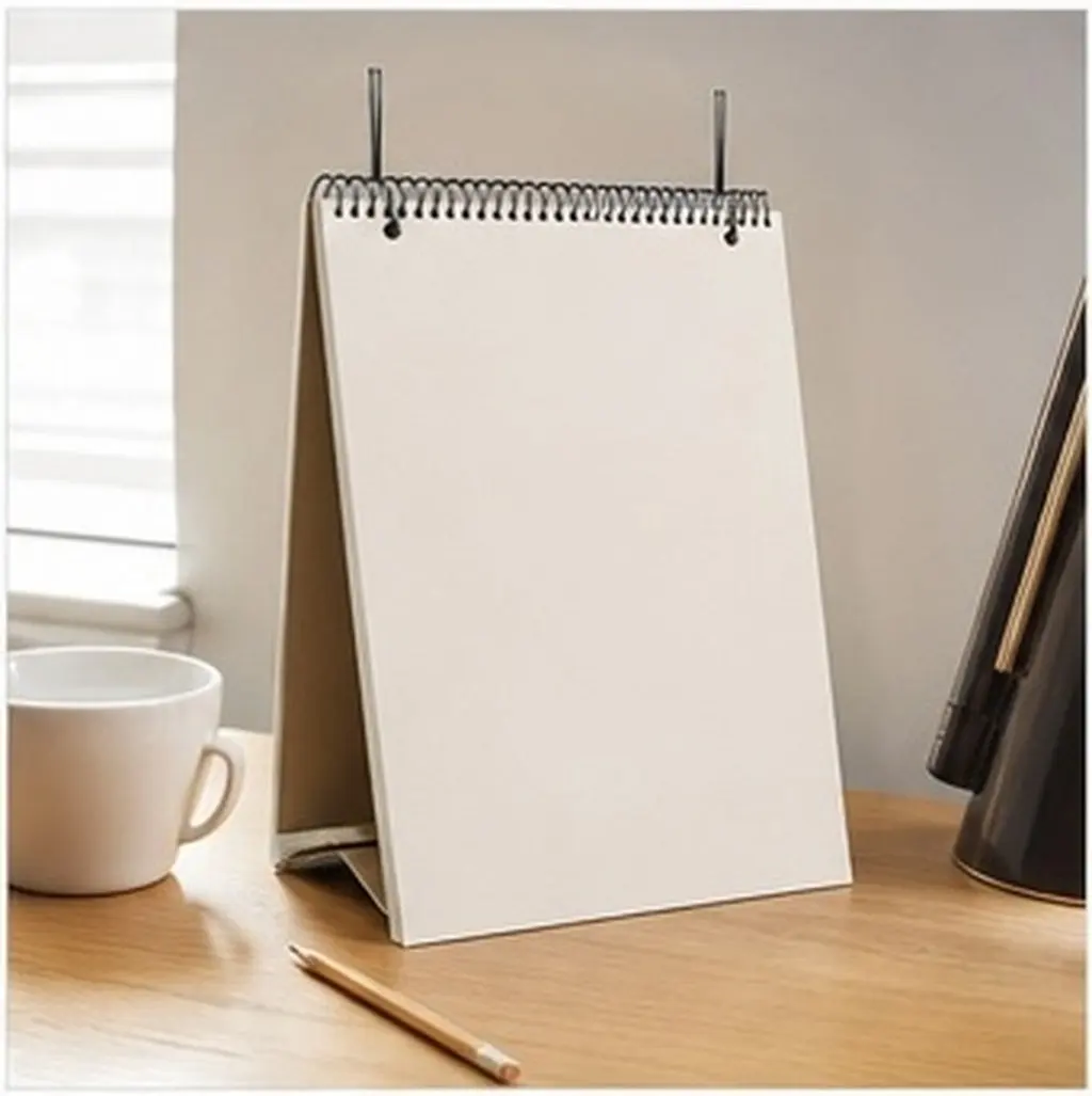 100 Pcs Hooks Calendar Holder for Wall Hangers with Black Clips Binder Hanging Posters