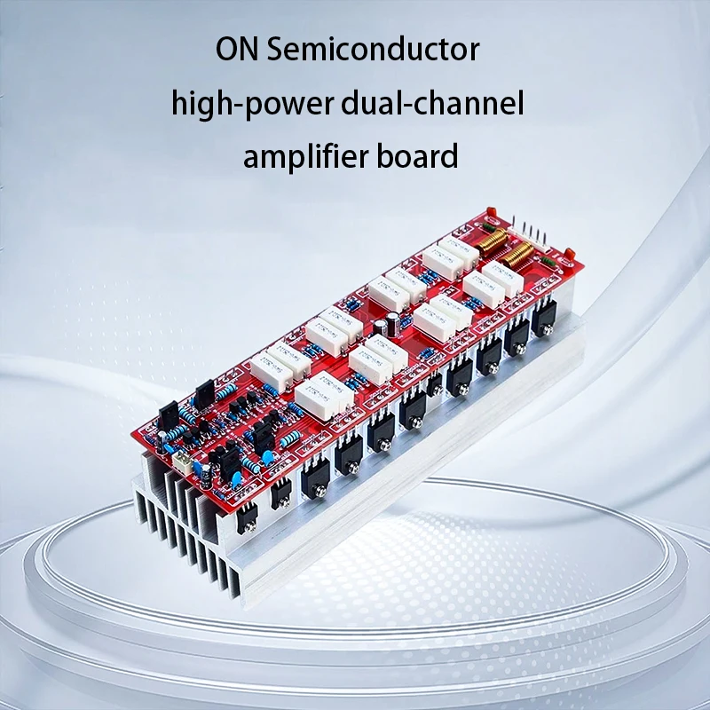 TOKBAN ON Semiconductor 450w*2 2.0 Channel High Power Amplifier Board HiFi Stereo Stage Amplifier Commonly Used In Home Theater