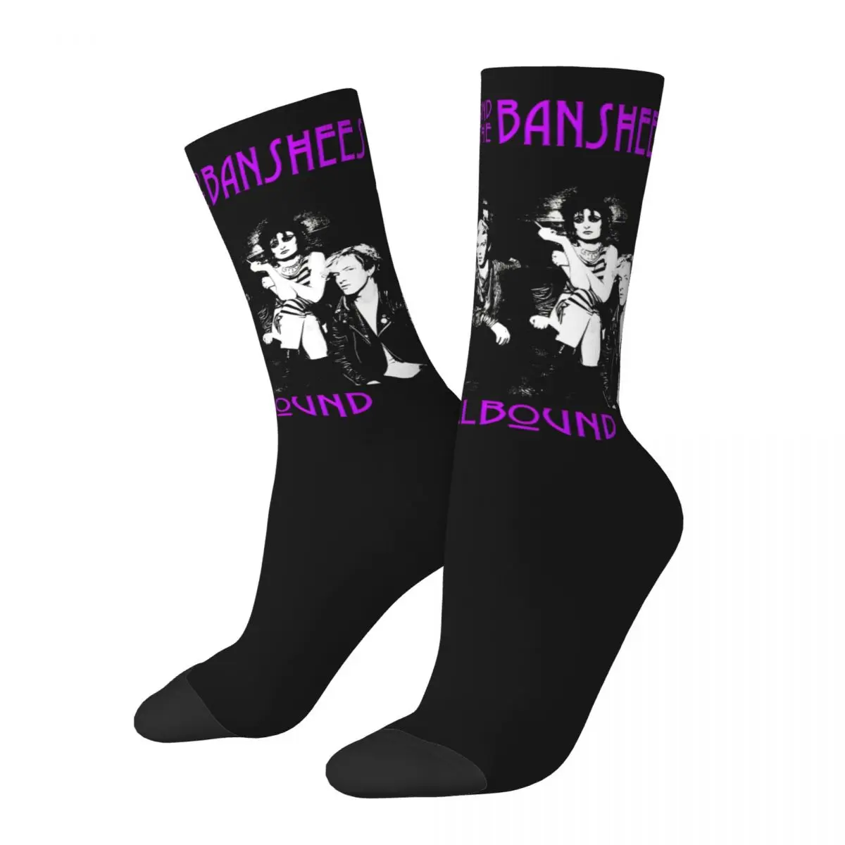 Siouxsie And The Banshees Stockings Design Elegant Socks Winter Non Slip Socks Unisex Men Outdoor Comfortable Socks