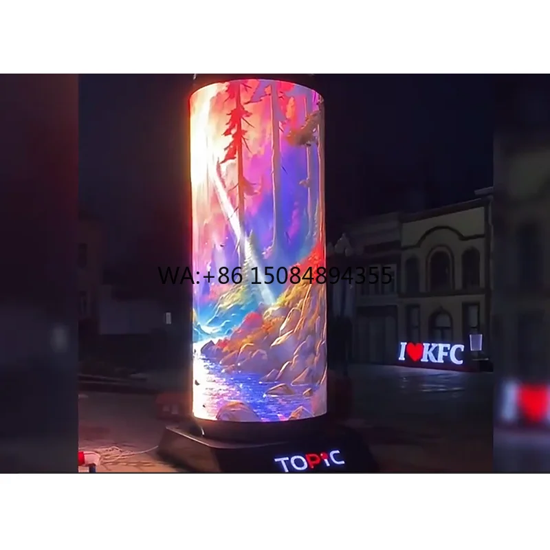 Customizable Outdoor P2.5 Full Color LED Display Module Soft Flexible Video Wall 500-5000cd Brightness 2-Year Warranty Sunlight