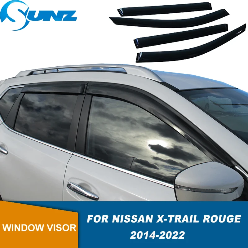 

Window Visor For Nissan X-trail Rouge T32 MK3 2014 2015 2016 2017 2018 2019 2020 2021 Rain Sun Guard Vent Wind Shield Deflector