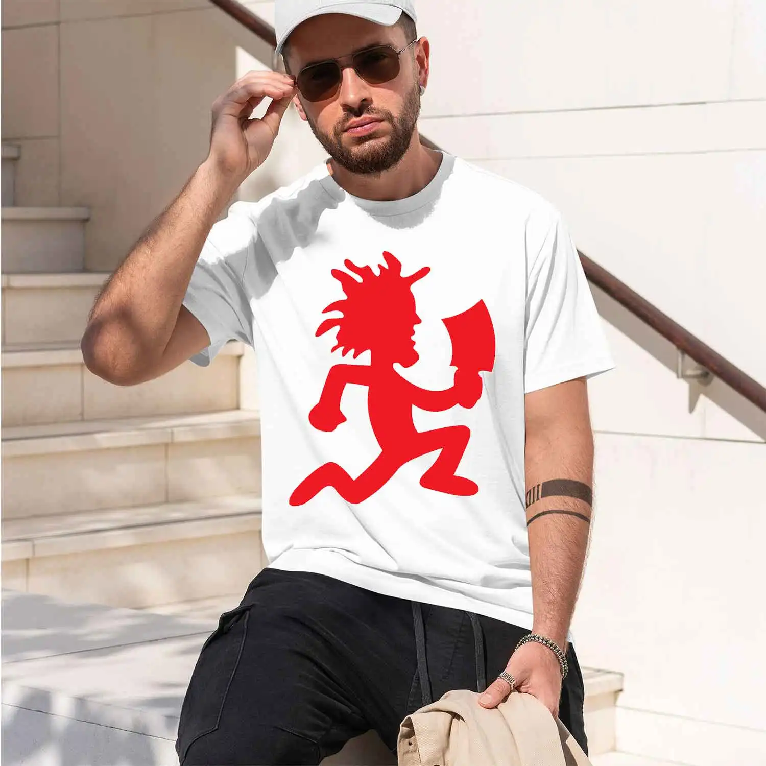 Insane Posse 2026 New Model Men’s Short-sleeve crewneck T-Shirt Classic Casual Multiple Colors and Sizes for Daily Wear All-Day