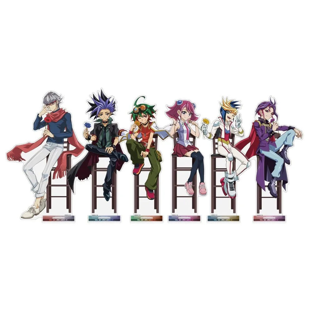 Tienda periférica de Anime ARC-V Declan Akaba Yuzu Hiragi Yuri Yugo Yuto Yuya Sakaki flickers de una sola flor Ver soporte acrílico regalos