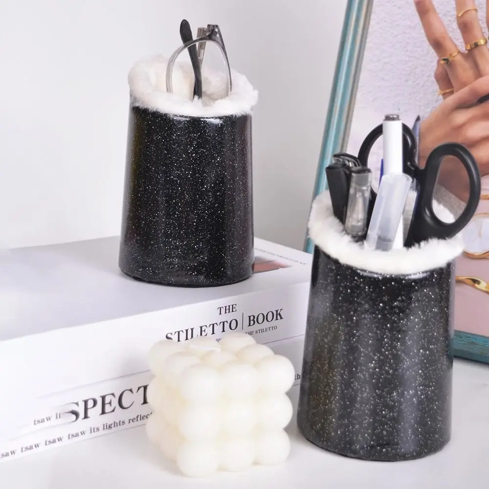 Plush Lined Eyeglasses Holder Anti-scratch Protective Glasses Stand Case PU Leather Pattern Glasses Storage Organizer Unisex