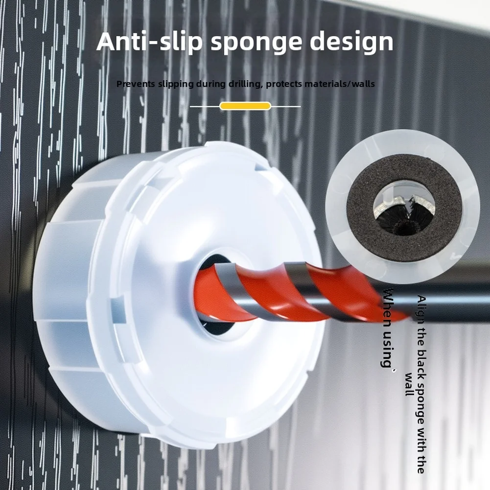 

Dust Cover Accessory for Electric Hammer with For 5-13mm Drill Bit Compatibility Includes Anti Slip Sponge and Easy Cleanup Cap