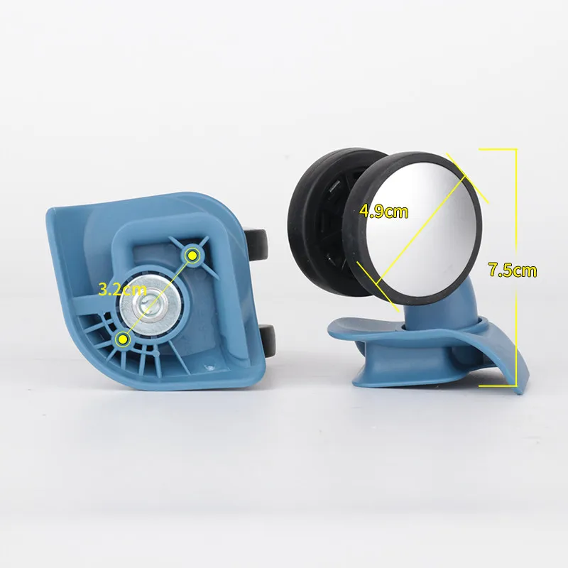 Compatible with Samsonite & American Tourister Luggage, Replacement Spinner Wheels for Trolley Case Repair Replacement Parts