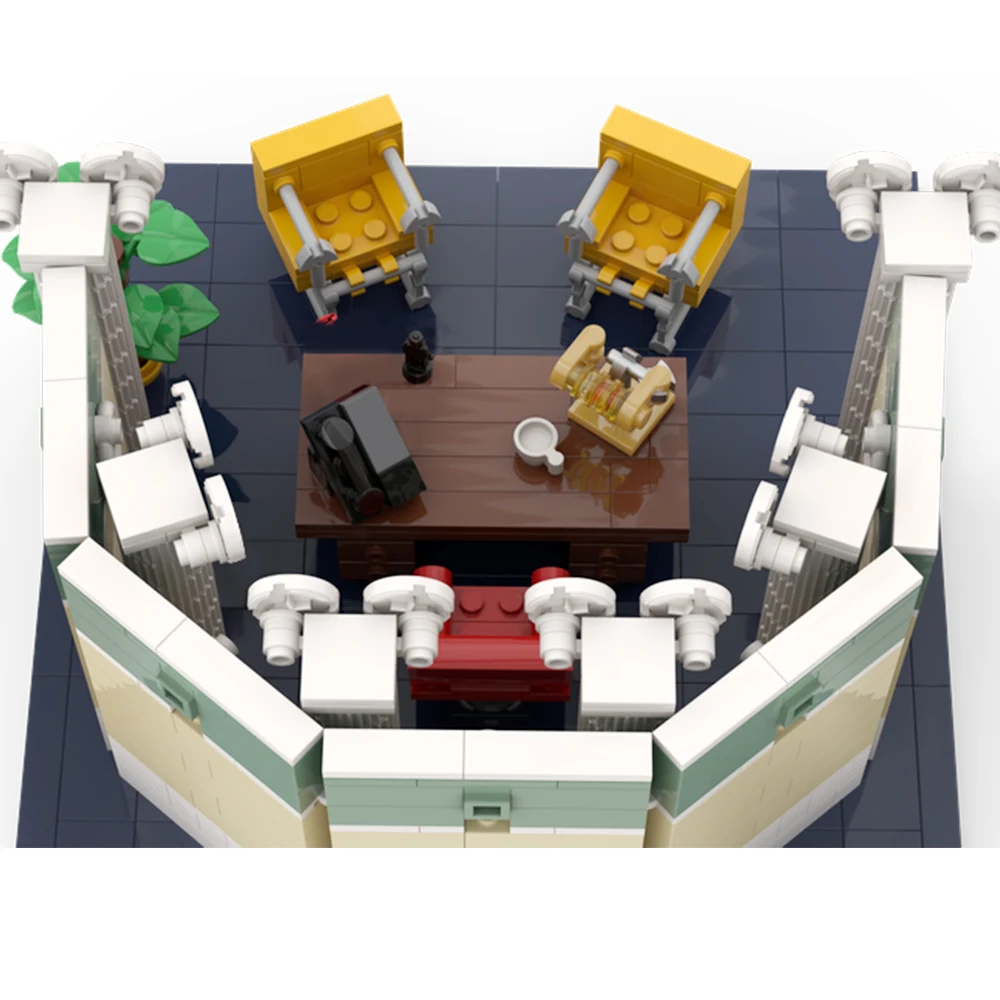 Gobricks MOC American TV Saul Goodman's Office Breaking Bad Walter White Pinkman City Building Block Brick Toy Kid Gift