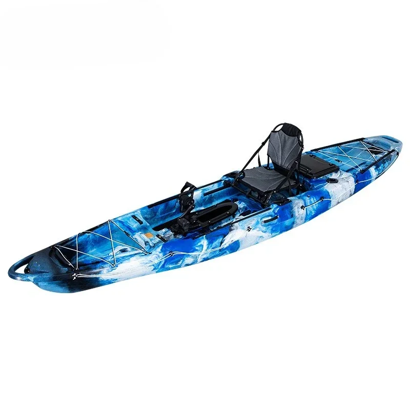 13Ft Rotomolded Pedal Boat LLDPE Plastic Boat Fishing Boat Kayak