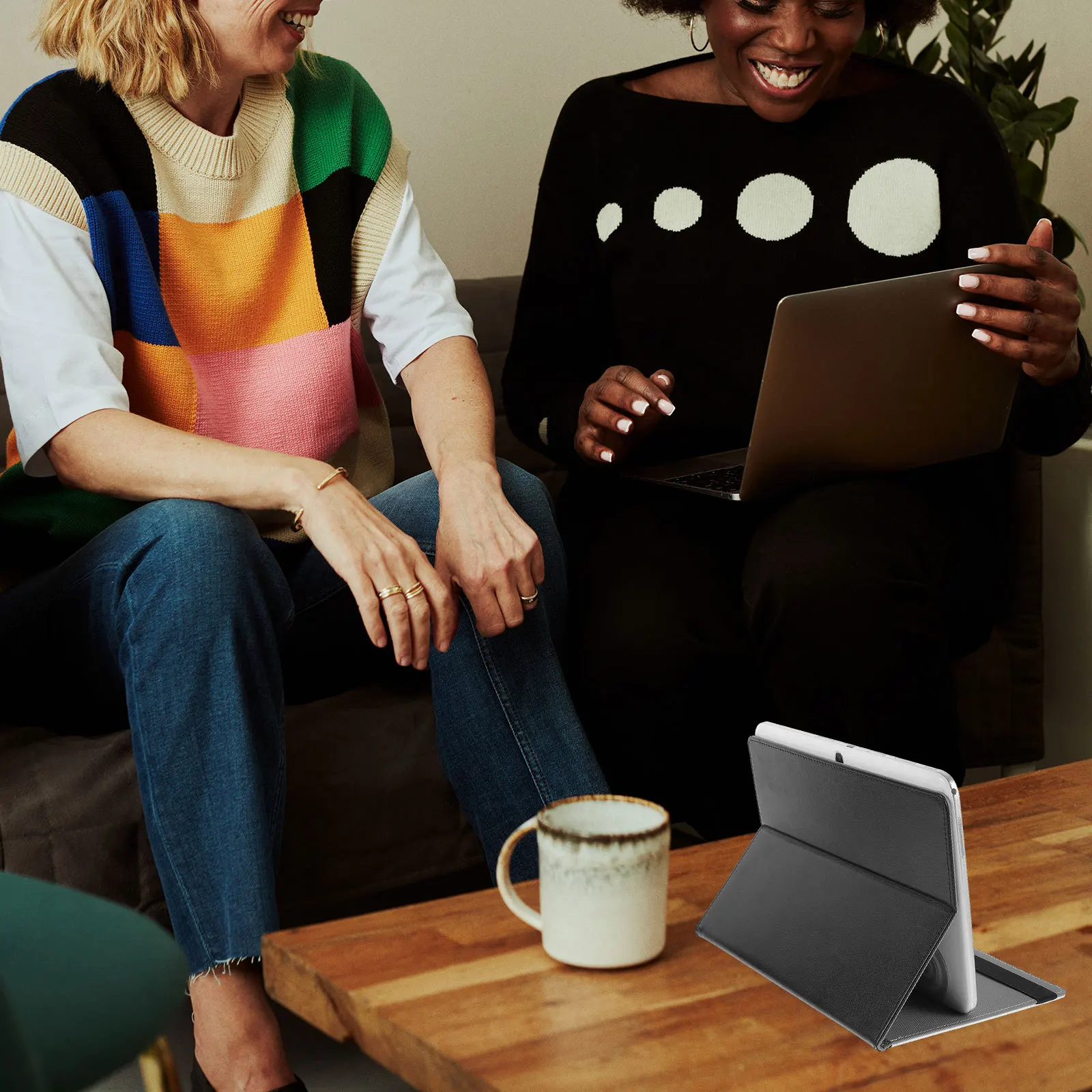 

Tablet Protective Case Imitation Scratch Impact Protection Easy Install Remove Universal 9-11 Inch Tablet Cover