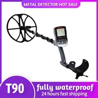 GOLD HUNTER T90 underground metal detector underwater deep search metal detector handheld gold detector