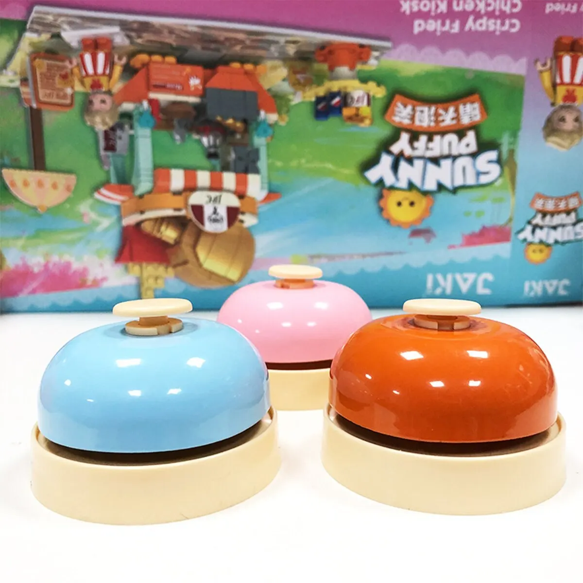 2Pcs Large Answer Bell Ring Ring Bell Creative Gift Restaurant Bar Ring Table Bell Toy Accessories