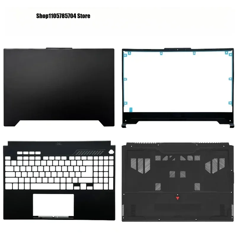 DL+For FX517 2022 New Laptop Replacement LCD Back Cover Frame Top Case Palm Cushion Bottom Case Upper and Lower Covers