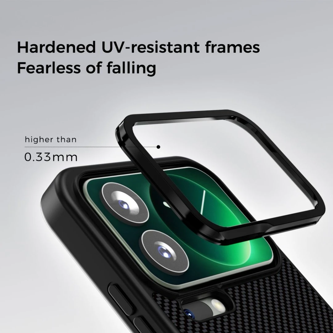 كيفلر ليوسيل حافظة هاتف من ألياف الكربون لهاتف شاومي 17 برو ماكس Xiaomi17 Xiaomi15Ultra 15Pro Magsafe حافظة شحن لاسلكية مغناطيسية