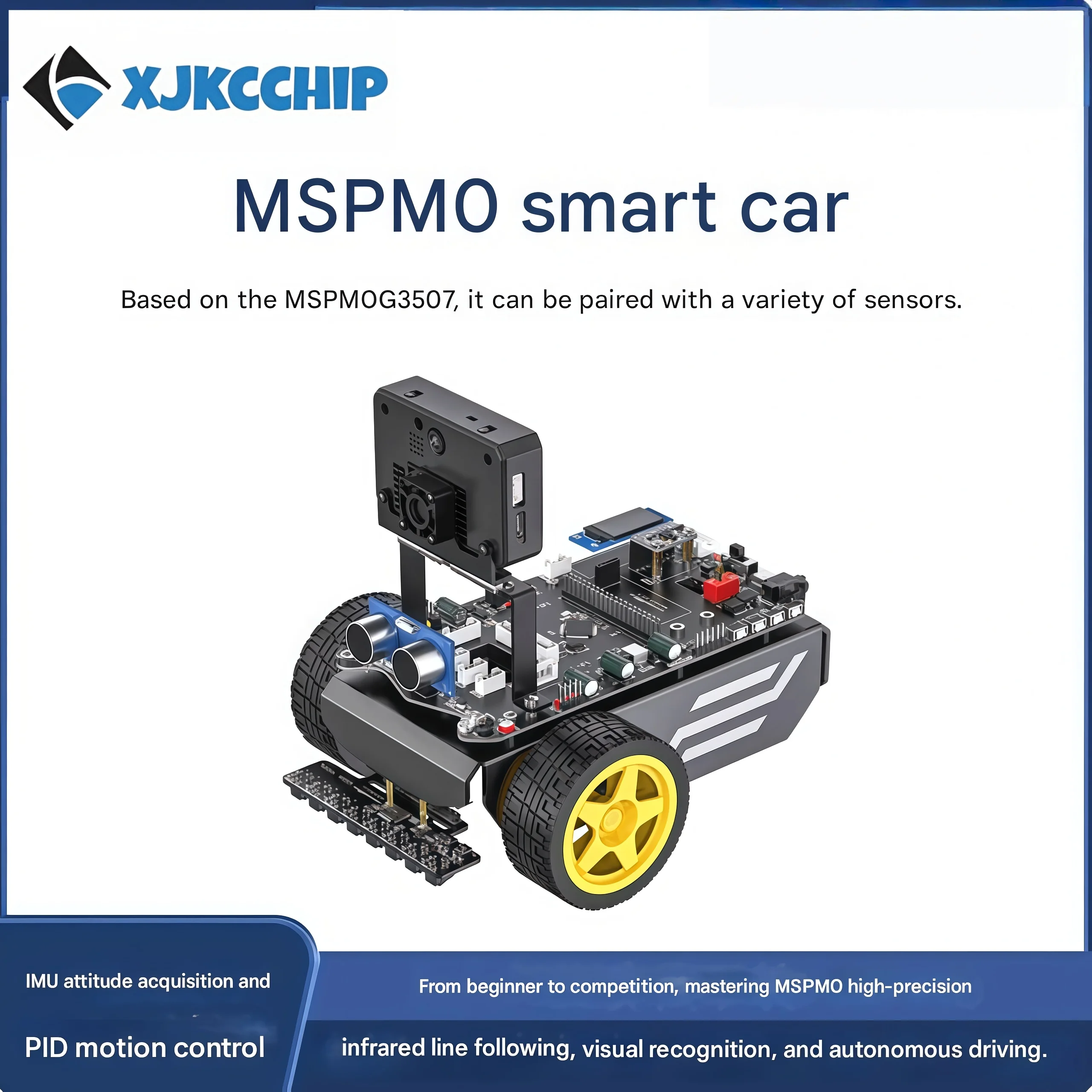 MSPM0G3507 Electric Car, K230 Electronic Design Competition Development Board, Robot Chassis