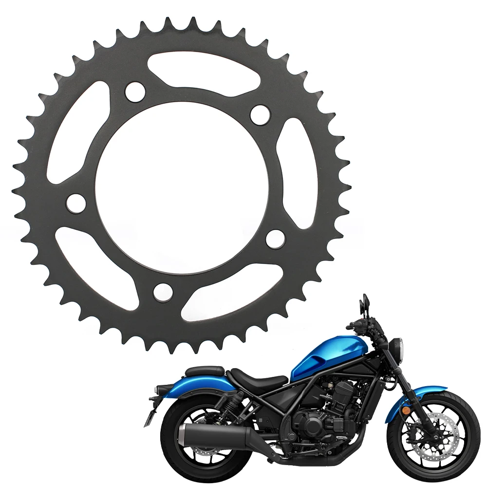 

Motorcycle For Honda CBR650F CBR650R CB600 F CMX1100 Rebel Hornet CBF600 CB650 F/FA RA VLX750 Shadow Steel Rear Chain Sprocket