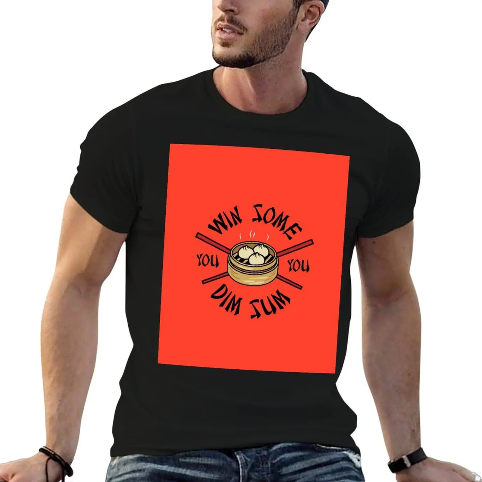 You Win Some You Dim Sum // Niedliches, lustiges T-Shirt mit Lebensmittelmuster, modisches T-Shirt mit Musterdruck