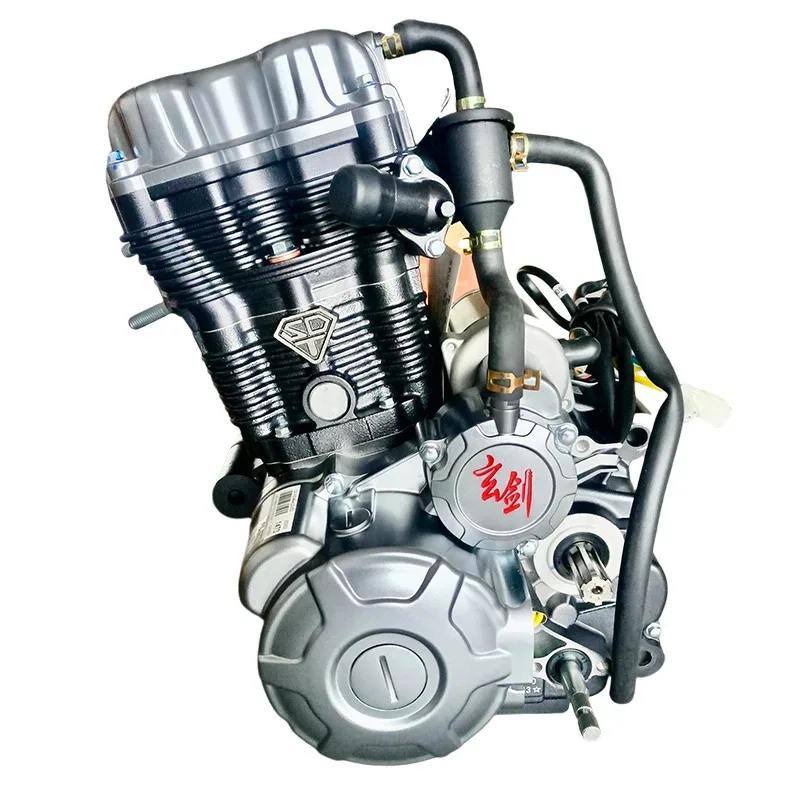 Tricycle Engine 300cc Engine 5 Speed  Motorcycle Engine Assembly CG200 CG250 CG300 Water Cooled  for 3 Wheel