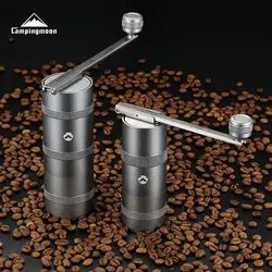 Travel Manual Coffee Grinder Campingmoon CC-115 CC-152 Portable Hand Coffee Mill Grinder