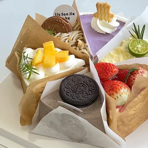 베이킹용 오일 종이 베이킹 파스타 티라미수 흡수 석유 종이 4/6/8인치 베이킹용 오일 종이 베이킹 종이 오일 종이