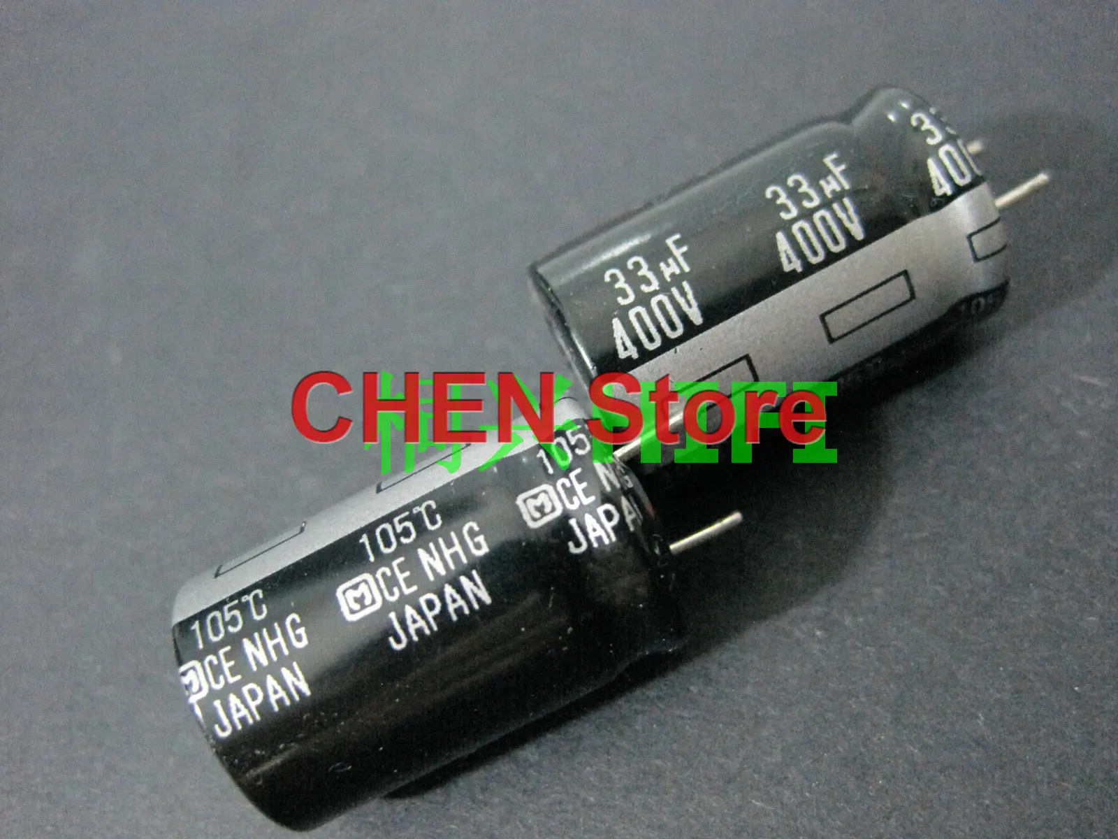 

10PCS/20PCS Japan Matsushita NHG 400V33UF 16x25MM CE nhg 33uf 400v Audio electrolytic capacitor 33uF/400V 105 degrees