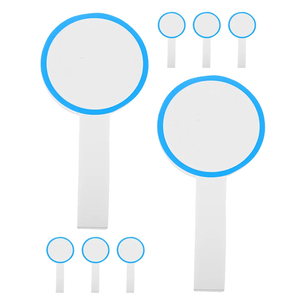 8 قطعة لوحة النتائج المحمولة السبورة مجداف مكافحة ارتداء قابلة لإعادة الاستخدام لوحة المسح الجاف لاجتماعات مزادات الفصول الدراسية جلسات التصويت #3