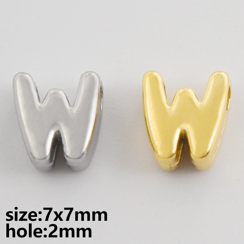 8-26 teile/los Exquisite Kompakte Edelstahl 26 Buchstaben A-Z Charm Anhänger Schmuck Machen Handwerk Diy Halskette Armband Zubehör – Detail 24