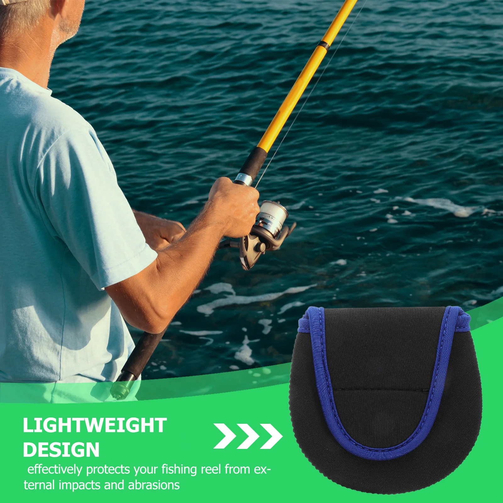 

Fishing Reel Protective Cover Accessories Bag Wheel Case Protector Fabric