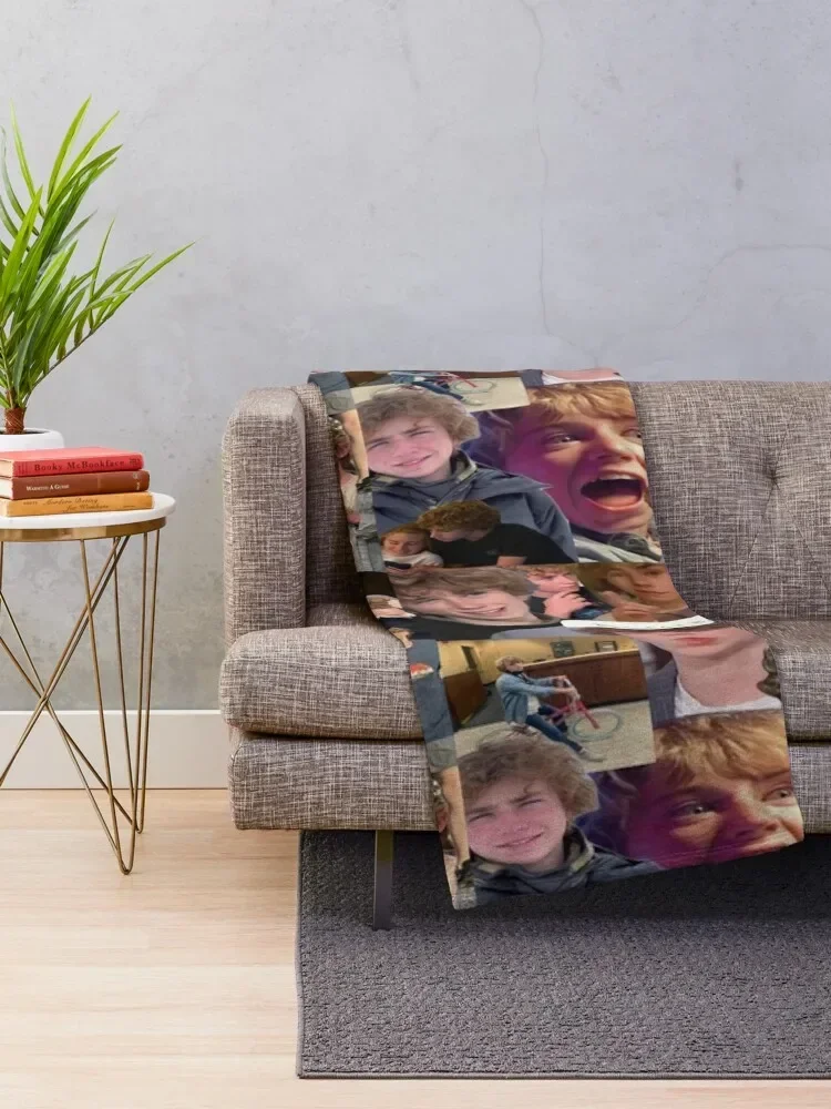 Percy Jackson walker scobell aesthetic Throw Blanket Tourist Fashion Sofas for babies Stuffeds Blankets