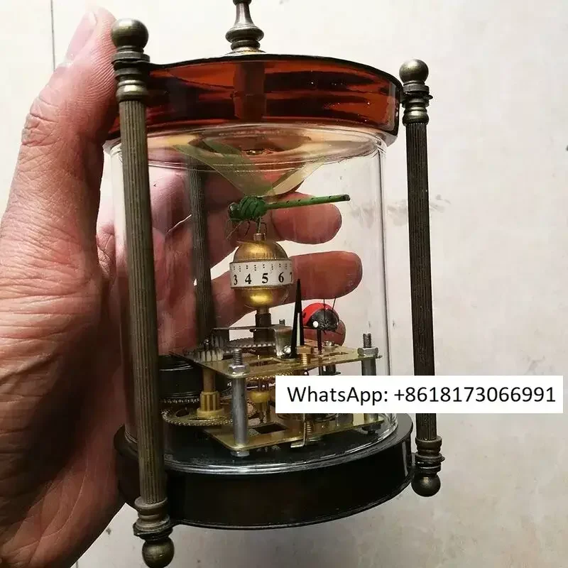 

Antique Mechanical Metal Table Clock Home Decoration Digital Clock Digital Table Creative animals Clock Ornamental