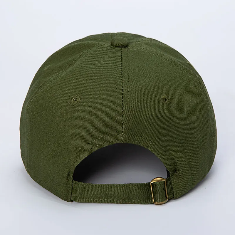 Men's Baseball Caps Adjustable Solid Color Casual Women's Sunshade Hat Unisex Cotton Caps Custom Embroidery Print Logo