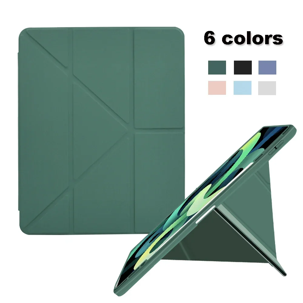 Smart Case for iPad Air 11 inch M2 M3 2025 2024 A16 11th Air 5th 4th Gen Pro11 13 M4 M2 Air 13 M2 M3 iPad 10th 9th 8 7 10.2 10.5