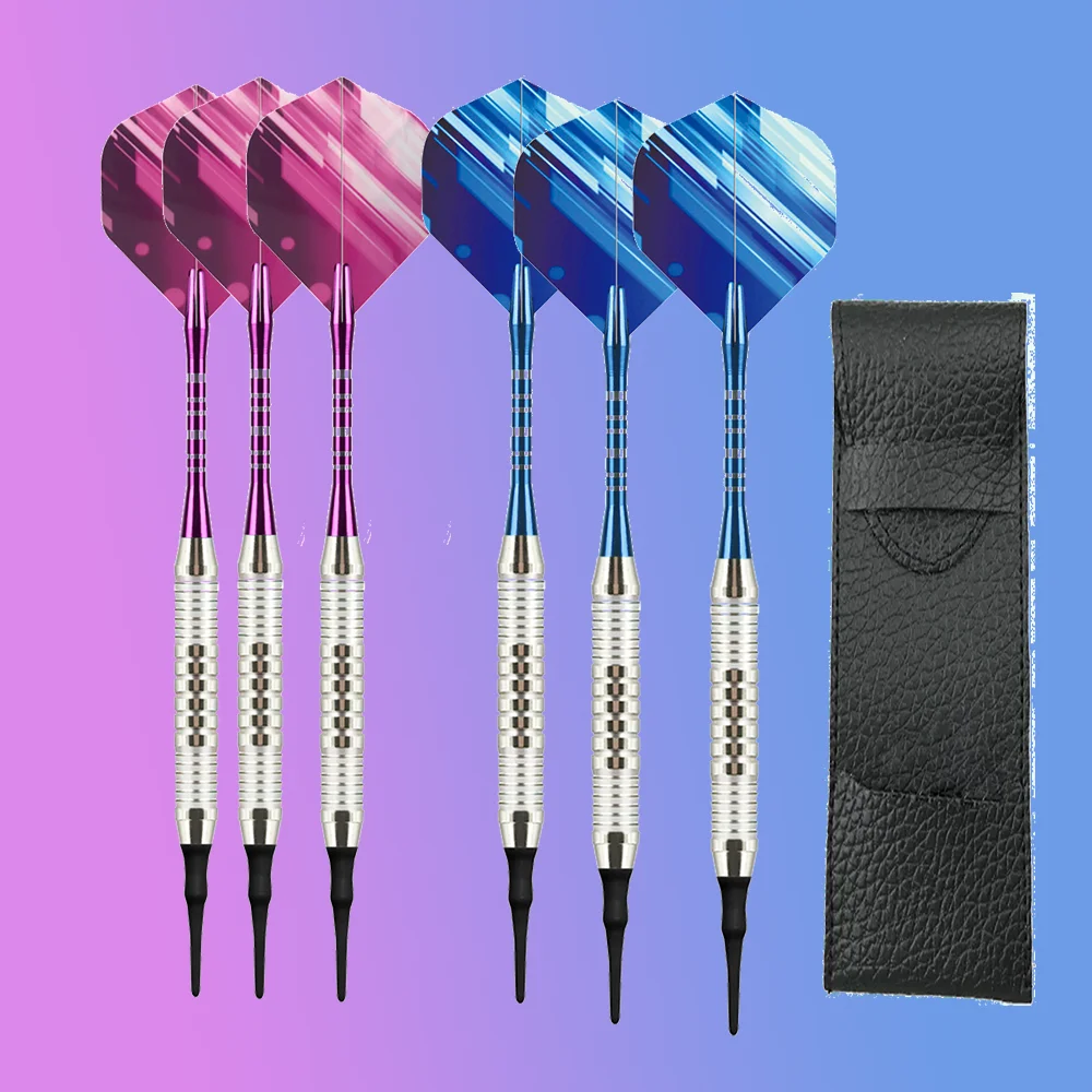 

Professional 3PCS Soft Tip Darts 18 Grams Electronic Dartboard Darts with Aluminum Shaft Dart Flying