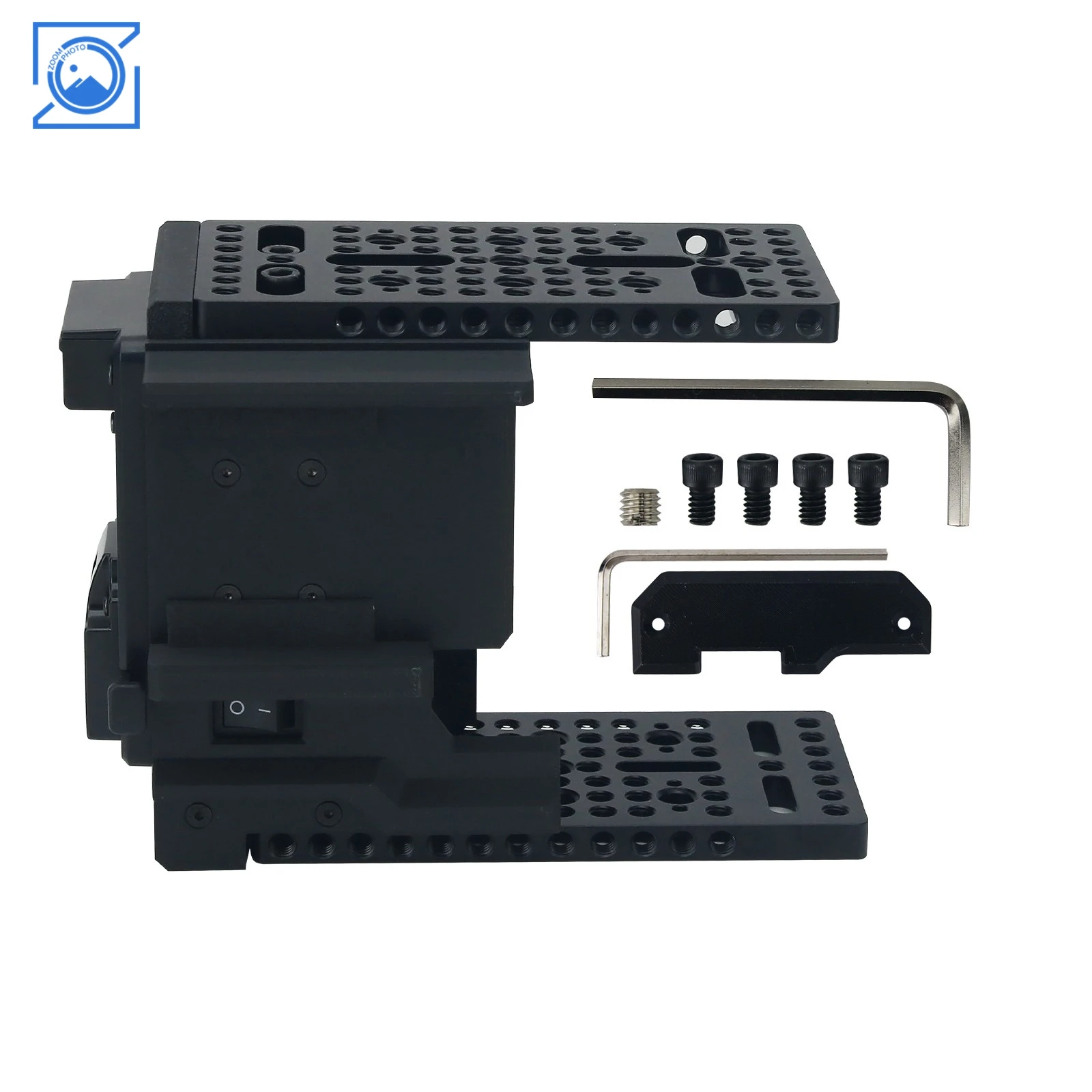 FusionRig for Fujifilm X-H2S Camera Cage Expansion Module Accessory Camera Compatible with Tilta Cage SmallRig Cage