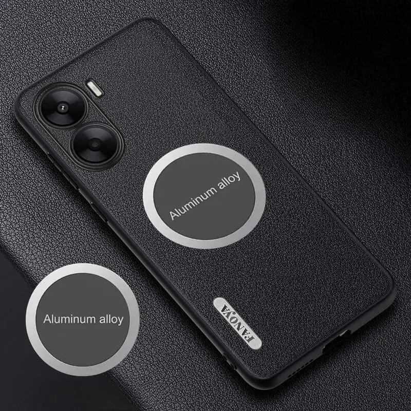 

For Xiaomi Poco X7 Pro X 7 Pro Case Luxury PU leather Skin With Magnetic Back Cover Case For Xiaomi Poco X7 Pro 5G Phone shell