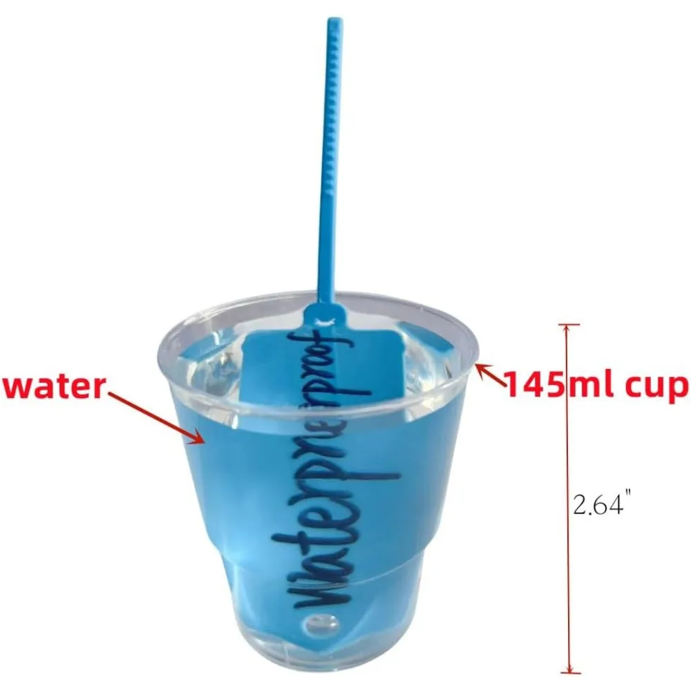 50/100Pcs Reusable Plastic Tags Hang Tag Waterproof Label Seal Cable Tie Color Classification Mark Sign Shoes Clothes Hang Label