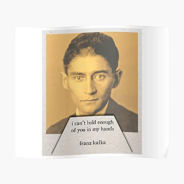 Franz Kafka Quote Photo  Poster Vintage Home Funny Painting Mural Decor Print Decoration Art Picture Room Modern Wall No Frame