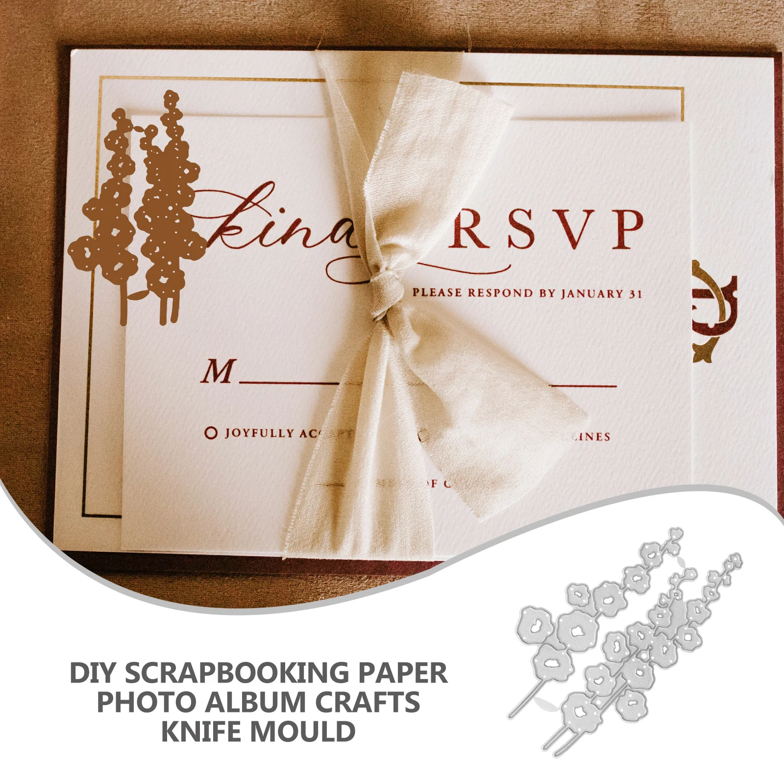 

DIY Craft Stencil Metal Cutting Die for Scrapbooking Photo Albums Party Invitations Handmade Decor Carbon Steel