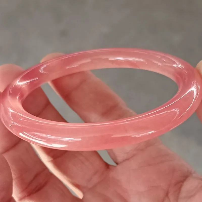 Pulsera de roca de cuarzo de hielo para mujer