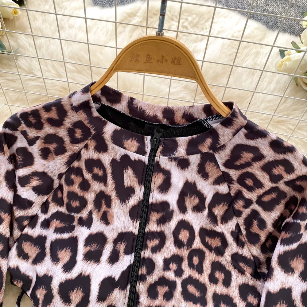 Body calado con estampado Vintage para mujer, monos elegantes de manga larga, Top, peleles, ropa Sexy