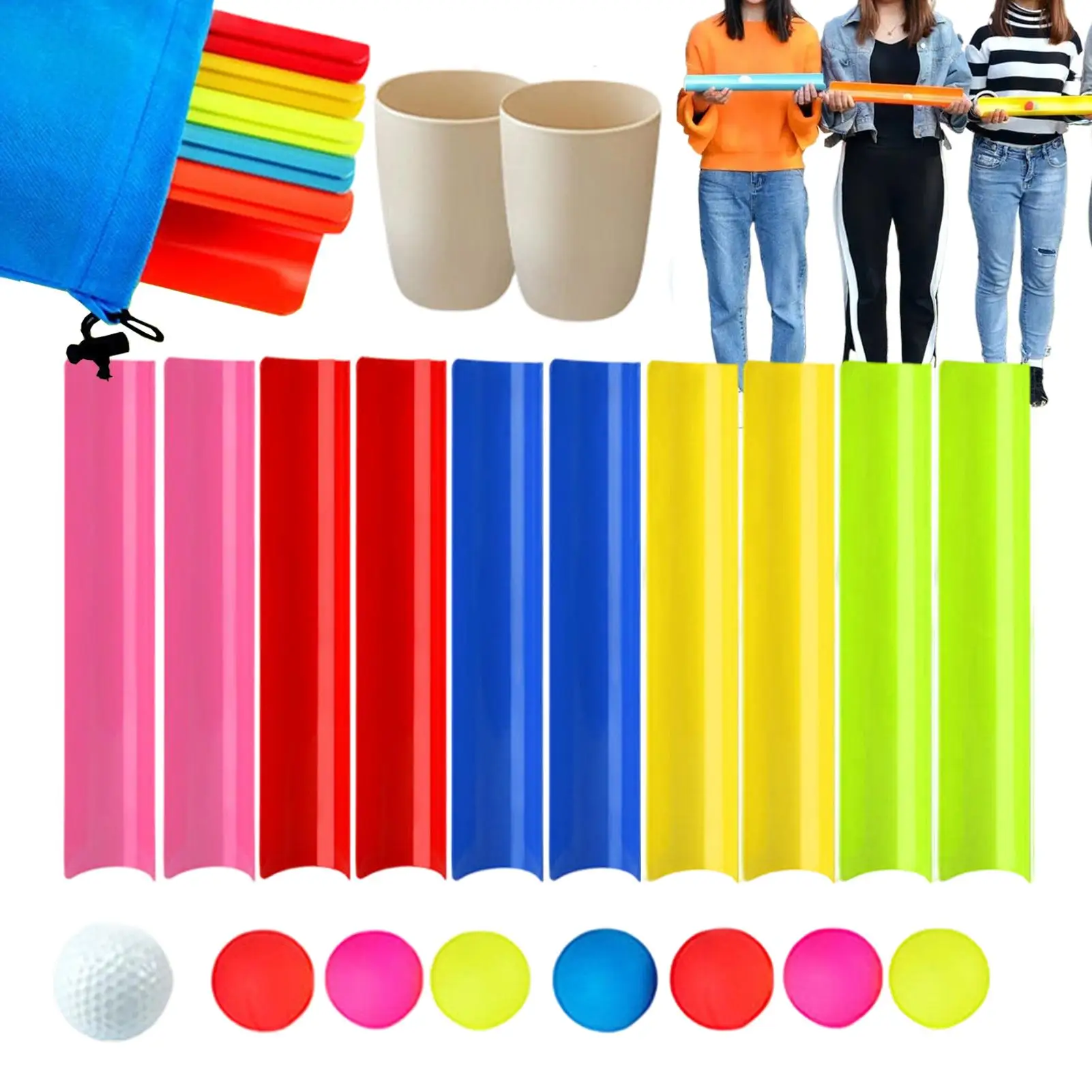 

Игры для тимбилдинга на рабочем месте, портативные забавные обучающие игрушки с сумкой для хранения, детские и взрослые игры для вечеринок, семейные игры для подростков и молодежи на открытом воздухе